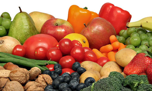 الفواكه والخضروات والمكسرات